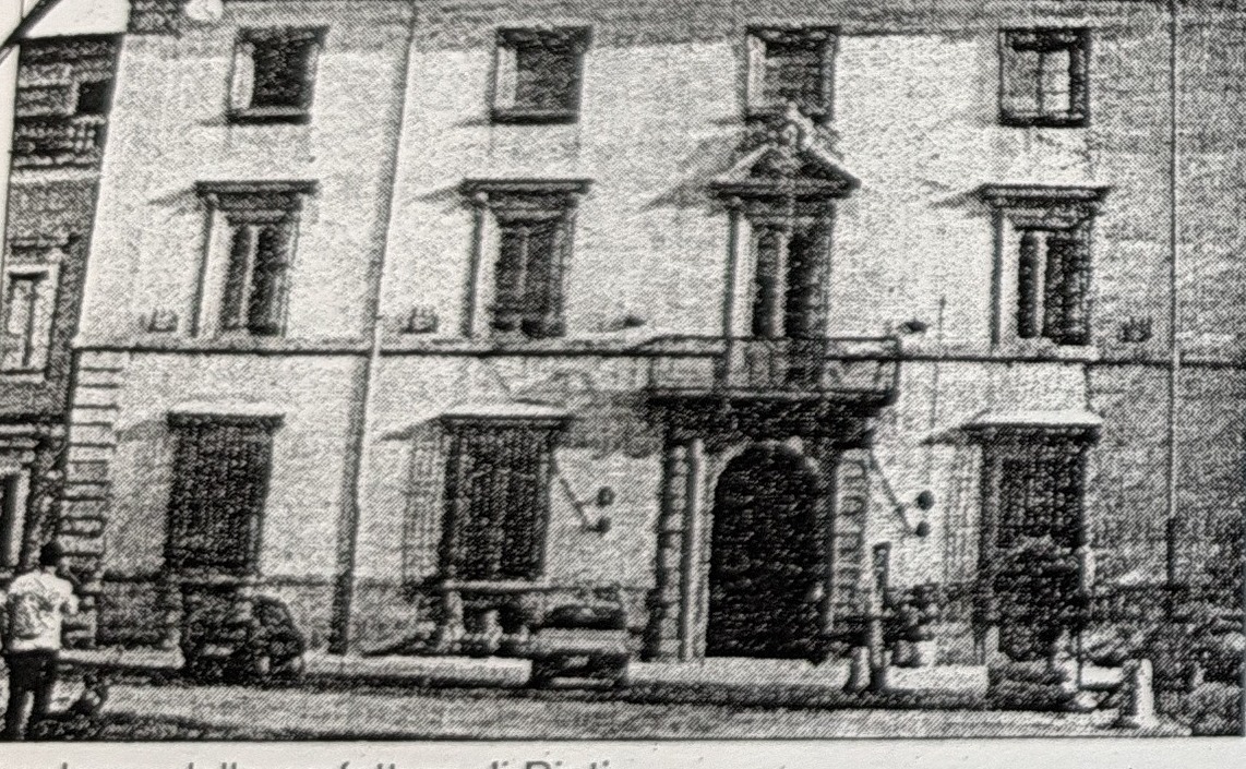 Il palazzo della prefettura di Rieti