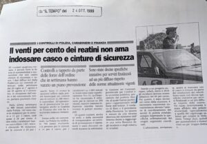 Scopri di più sull'articolo Il venti per cento dei reatini non ama indossare casco e cinture di sicurezza (Il Tempo)