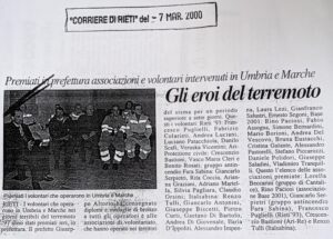 Scopri di più sull'articolo Gli eroi del terremoto (Corriere di Rieti)