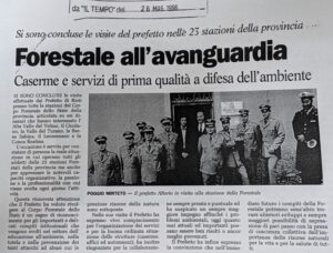Scopri di più sull'articolo Forestale all’avanguardia (Il Tempo)