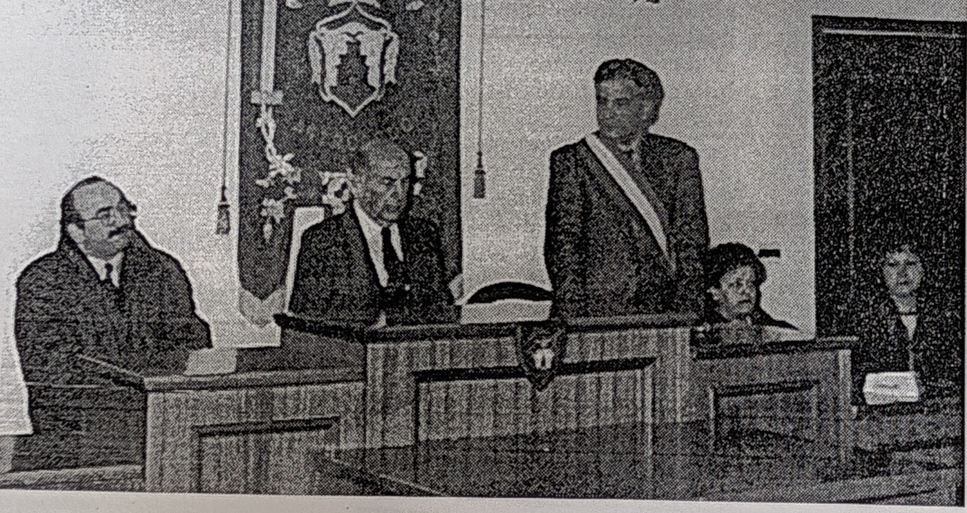ANTRODOCO — Il saluto del sindaco Faina al prefetto Altorio
