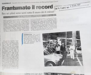 Scopri di più sull'articolo Frantumato il record (Il Tempo)