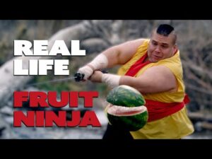 Scopri di più sull'articolo Il vero Fruit Ninja! A me fa ridere…
